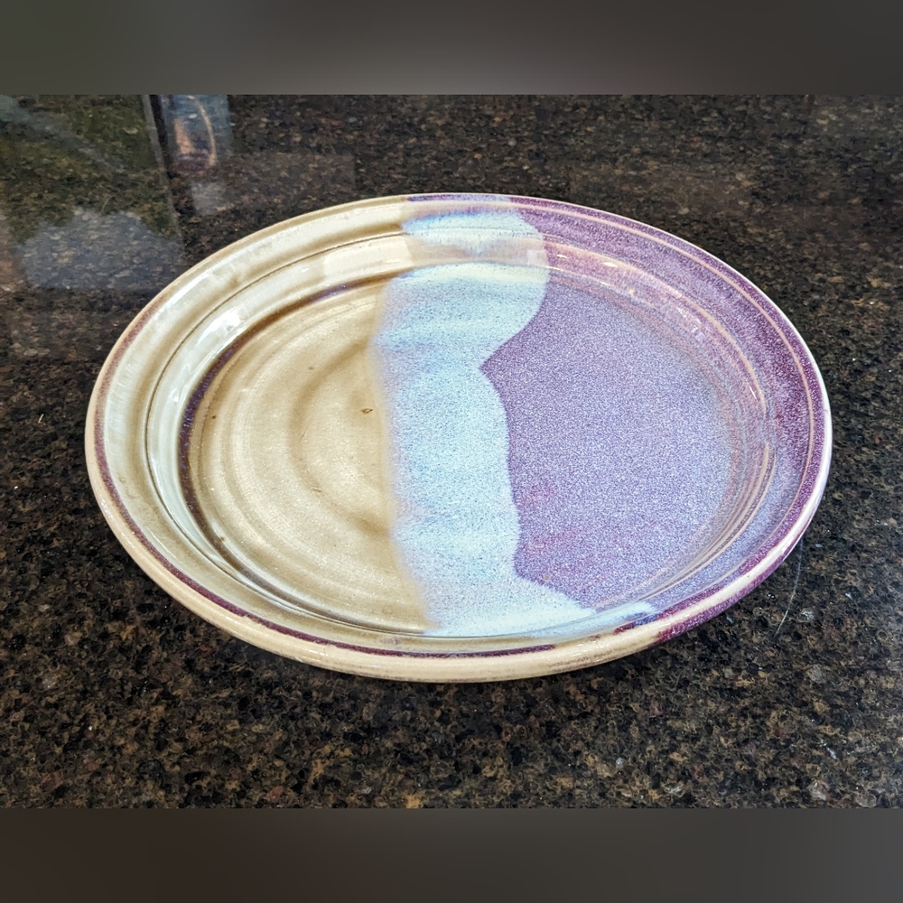 Handmade Ceramic Platter, Signed, Excellent Condition - Picture 3 of 5